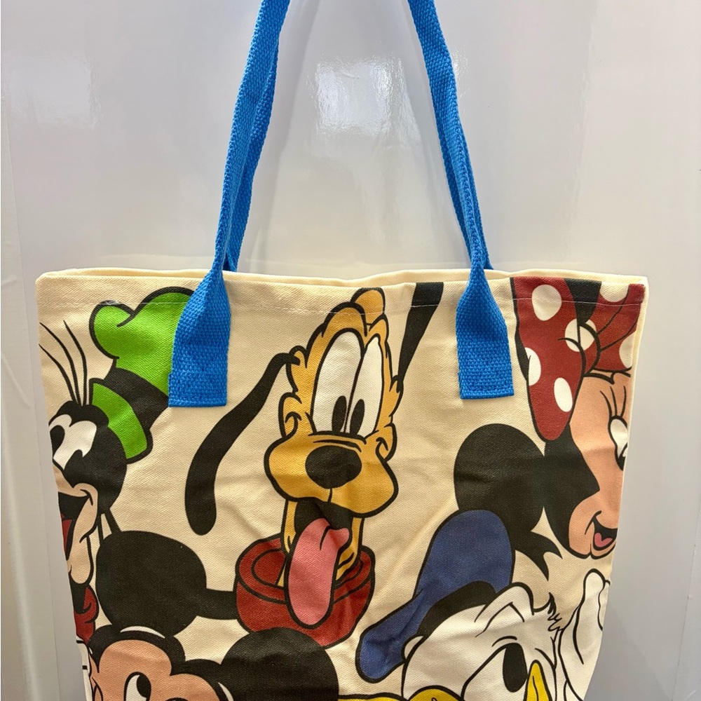 Mickey Mouse Cartoon Character Canvas Tote Bag - Picture 5 of 6